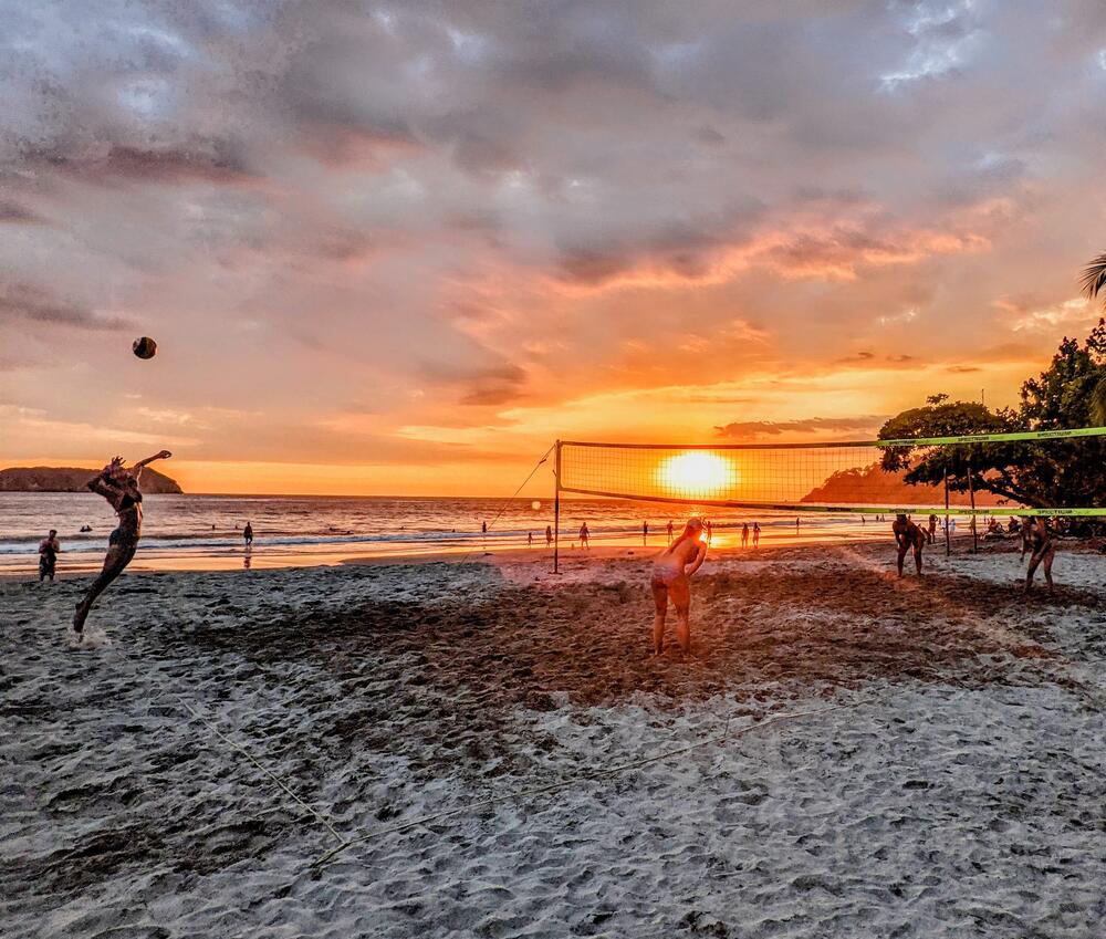 Beach Volleyball — Manuel Antonio, Costa Rica